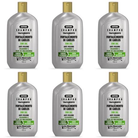 Gota Dourada Cabelos Cacheados Shampoo 430ml (Kit C/06) é boa?