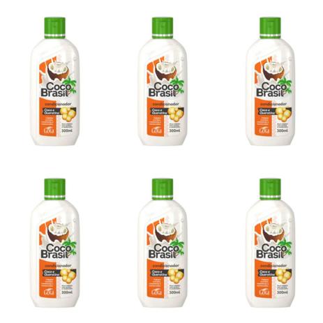 Gota Dourada Coco Brasil Condicionador Queratina 300ml (Kit C/06) Menor preço em Gota Dourada Coco Brasil Condicionador Queratina 300ml (Kit C/06)