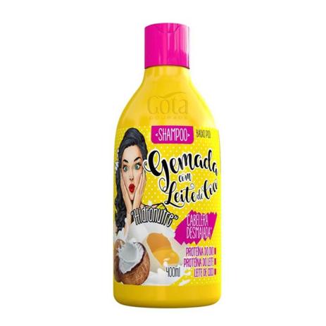 Gota Dourada Gemada Shampoo C/ Leite De Coco 400ml Menor preço em Gota Dourada Gemada Shampoo C/ Leite De Coco 400ml