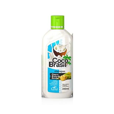 Gota Dourada Shampoo 300mL Coco e Broto de Bambu Menor preço em Gota Dourada Shampoo 300mL Coco e Broto de Bambu