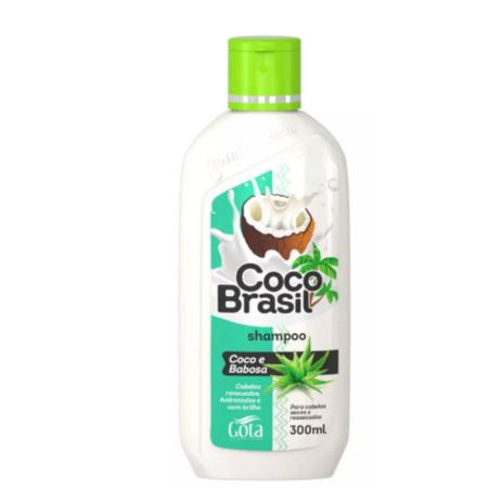 Gota Dourada Shampoo Coco E Babosa 300ml Menor preço em Gota Dourada Shampoo Coco E Babosa 300ml