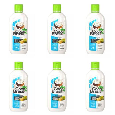 Gota Dourada Shampoo Coco E Broto De Bambu 300ml (Kit C/06) Menor preço em Gota Dourada Shampoo Coco E Broto De Bambu 300ml (Kit C/06)