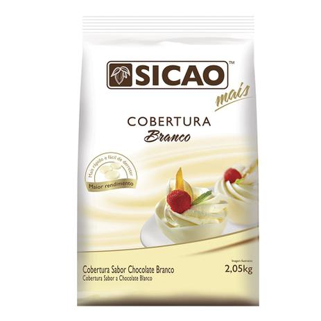 Gotas de Chocolate Cobertura Mais Fácil Branca 2,05kg - Sicao Menor preço em Gotas de Chocolate Cobertura Mais Fácil Branca 2,05kg - Sicao
