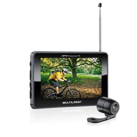 Gps Automotivo Multilaser Tracker Iii Gp035 Com Câmera De Ré E Tv Menor preço em Gps Automotivo Multilaser Tracker Iii Gp035 Com Câmera De Ré E Tv