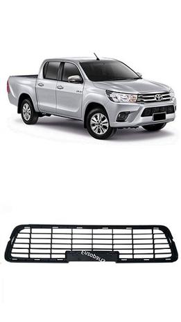 Grade Central Parachoque Dianteiro Hilux Pickup 2016 2017 - Toyota Menor preço em Grade Central Parachoque Dianteiro Hilux Pickup 2016 2017 - Toyota