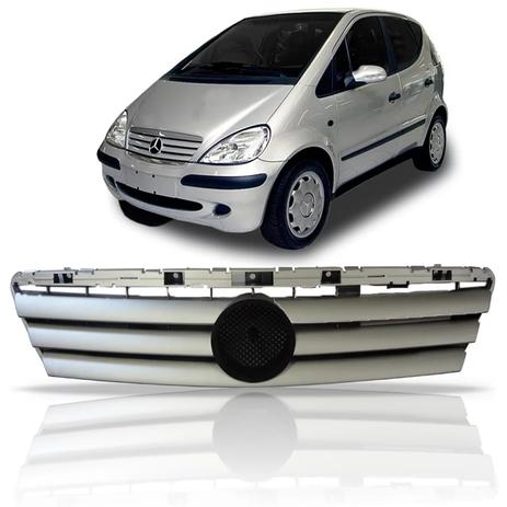 Grade Classe A Mercedes Cinza 1997 A 2006 - Sp acessórios Menor preço em Grade Classe A Mercedes Cinza 1997 A 2006 - Sp acessórios