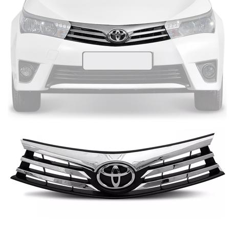 Grade Corolla 2015 2016 2017 com Emblema - Blawer Menor preço em Grade Corolla 2015 2016 2017 com Emblema - Blawer