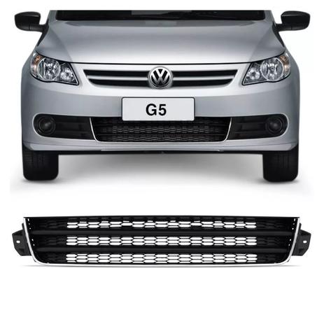Grade de parachoque Dianteiro Central Volkswagen Gol G5 2008 a 2012 - Blawer Menor preço em Grade de parachoque Dianteiro Central Volkswagen Gol G5 2008 a 2012 - Blawer