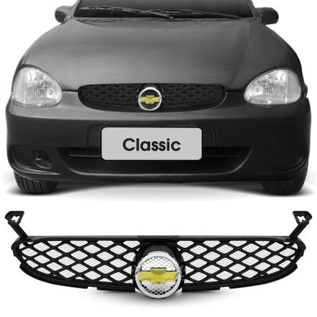 Grade Dianteira Colmeia Corsa Hatch Classic 99 a 10 Emblema com Tela - Prime Menor preço em Grade Dianteira Colmeia Corsa Hatch Classic 99 a 10 Emblema com Tela - Prime