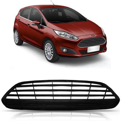 Grade Dianteira Ford Fiesta Sedan 2013 2014 2015 2016 Cinza - Sp acessórios Menor preço em Grade Dianteira Ford Fiesta Sedan 2013 2014 2015 2016 Cinza - Sp acessórios
