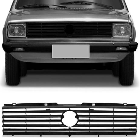 Grade Dianteira Gol Quadrado G1 1982 1983 1984 1985 1986 Preto Sem Emblema - Blawer Menor preço em Grade Dianteira Gol Quadrado G1 1982 1983 1984 1985 1986 Preto Sem Emblema - Blawer