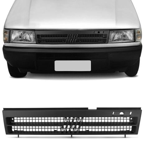 Grade Dianteira Uno Prêmio Elba Fiorino 1991 1992 1993 1994 1995 Preta Furo Emblema - Kj Menor preço em Grade Dianteira Uno Prêmio Elba Fiorino 1991 1992 1993 1994 1995 Preta Furo Emblema - Kj