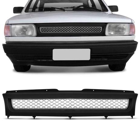 Grade Gol Parati Voyage G1 Quadrado 1991 a 1995 Saveiro 1991 a 1997 Preta e Cromada - Auto postal é boa?