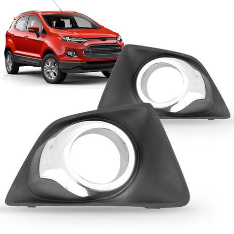 Grade Moldura de Milha Ford Ecosport 2012 A 2017 Cromada - Sp acessórios Menor preço em Grade Moldura de Milha Ford Ecosport 2012 A 2017 Cromada - Sp acessórios