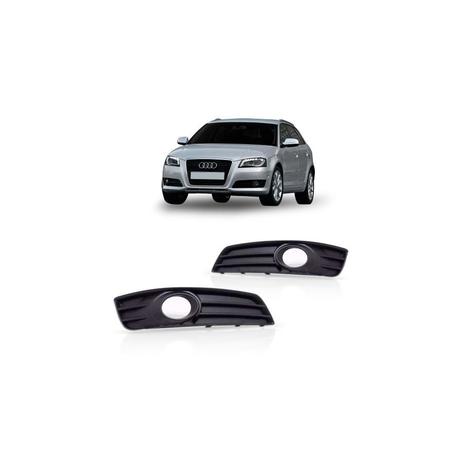 Grade Moldura Milha Audi A3 Sportback 2009 Á 2012 - Depo Menor preço em Grade Moldura Milha Audi A3 Sportback 2009 Á 2012 - Depo