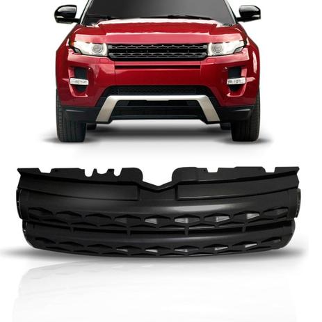 Grade Radiador Evoque Pure/Prestige 2012 A 2013 Preto Black Piano - Sp acessórios Menor preço em Grade Radiador Evoque Pure/Prestige 2012 A 2013 Preto Black Piano - Sp acessórios