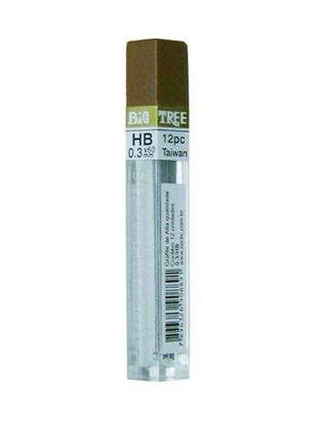 Grafite 0.3 Hb Com 12 Unidades Big-tree Menor preço em Grafite 0.3 Hb Com 12 Unidades Big-tree