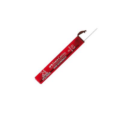 Grafite - 0.5 mm - b - escolar - faber tb24 - Faber-castell Menor preço em Grafite - 0.5 mm - b - escolar - faber tb24 - Faber-castell