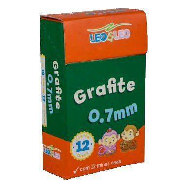 Grafite Para Lapiseira Ponta 0,7mm C/12 Tubos Leo Leo (1cx) Menor preço em Grafite Para Lapiseira Ponta 0,7mm C/12 Tubos Leo Leo (1cx)