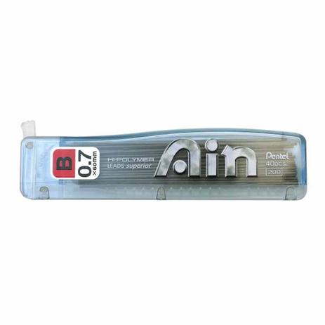 Grafite Pentel Ain 0.7 B Tubo Com 40 Menor preço em Grafite Pentel Ain 0.7 B Tubo Com 40