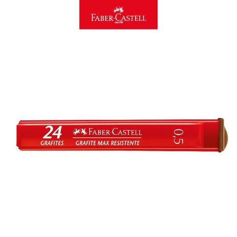 Grafite Polymer 0.5mm 2B Faber Castell Menor preço em Grafite Polymer 0.5mm 2B Faber Castell