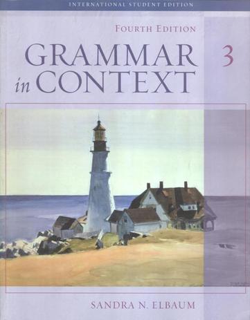 Grammar in context 3 sb ise-text - 4th ed - Cengage elt Menor preço em Grammar in context 3 sb ise-text - 4th ed - Cengage elt