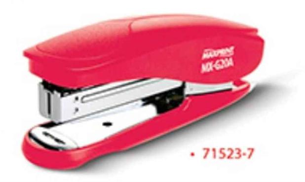 Grampeador de Mesa Plástico 26/6 20 Folhas Vermelho G20a Maxprint Menor preço em Grampeador de Mesa Plástico 26/6 20 Folhas Vermelho G20a Maxprint