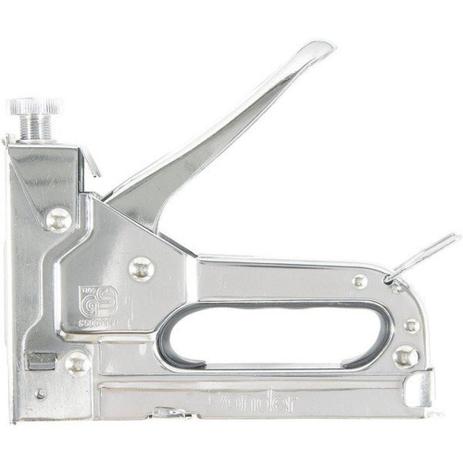 Grampeador e pinador manual em chapa de aço cromado - Vonder Menor preço em Grampeador e pinador manual em chapa de aço cromado - Vonder