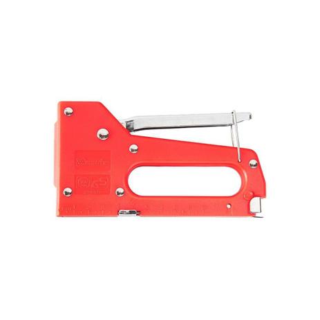 Grampeador Manual Profissional 4mm a 8mm Vermelho - Mtx Menor preço em Grampeador Manual Profissional 4mm a 8mm Vermelho - Mtx