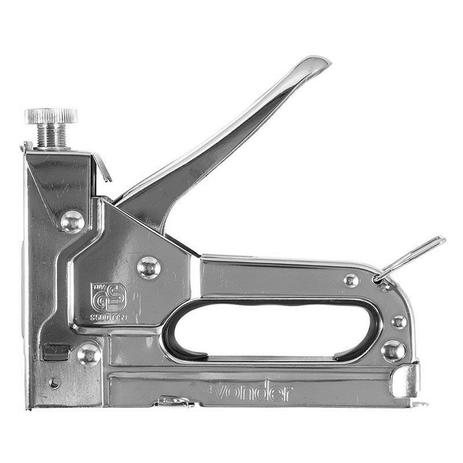 Grampeador Manual Vonder para Grampo 4 a 8mm Cromado Menor preço em Grampeador Manual Vonder para Grampo 4 a 8mm Cromado