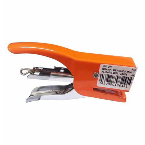 Grampeador metal.mini alicate 20 folhas ga205 / un / adeck Menor preço em Grampeador metal.mini alicate 20 folhas ga205 / un / adeck