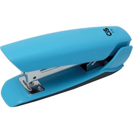 Grampeador Plastico CIS C-17 P/20FLS AZUL - Sertic Menor preço em Grampeador Plastico CIS C-17 P/20FLS AZUL - Sertic
