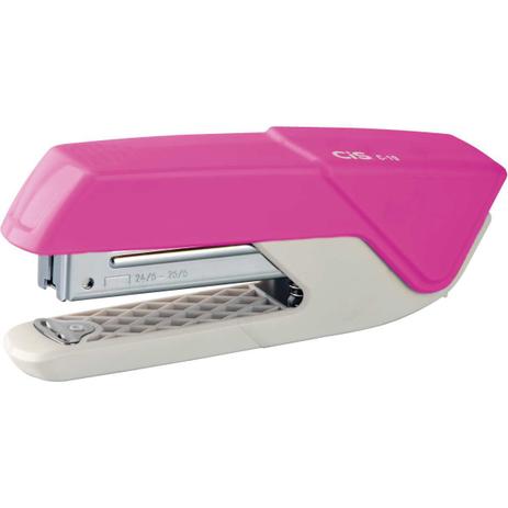 Grampeador Plastico CIS C-19 P/25FLS Rosa - Sertic Menor preço em Grampeador Plastico CIS C-19 P/25FLS Rosa - Sertic