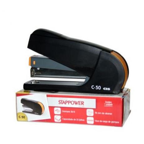 Grampeador StapPower 26/6 - 25fls - C-50 - Cis Menor preço em Grampeador StapPower 26/6 - 25fls - C-50 - Cis
