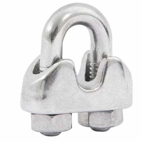 Grampo para cabo de aço 1/4” Vonder Menor preço em Grampo para cabo de aço 1/4” Vonder