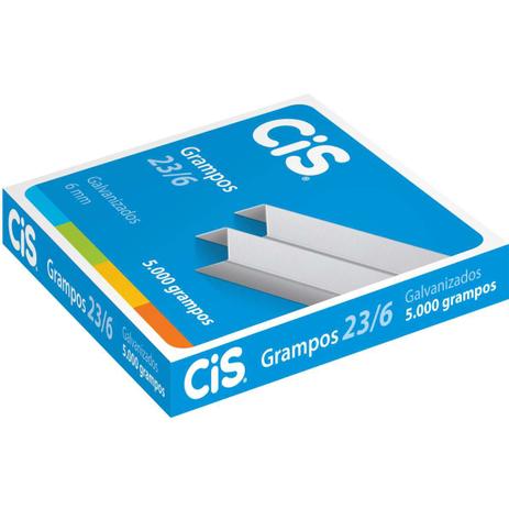 Grampo para Grampeador 23/6 Galvanizado 5000 Grampos - Sertic Menor preço em Grampo para Grampeador 23/6 Galvanizado 5000 Grampos - Sertic