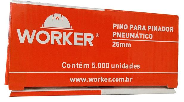 Grampo Para Grampeador - 25 mm - 5000 Peças - WORKER Menor preço em Grampo Para Grampeador - 25 mm - 5000 Peças - WORKER