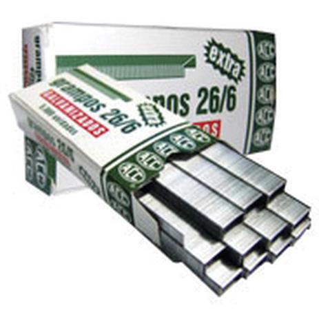 Grampo para Grampeador 26/6 Galvanizado 5000 EXTRA - Acc Menor preço em Grampo para Grampeador 26/6 Galvanizado 5000 EXTRA - Acc