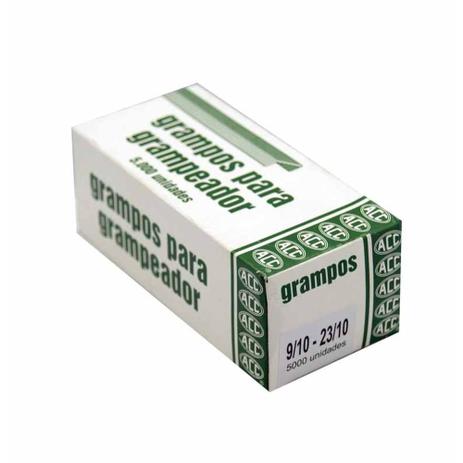 Grampo para grampeador enak10 23/10galvanizado / 5000un / acc Menor preço em Grampo para grampeador enak10 23/10galvanizado / 5000un / acc