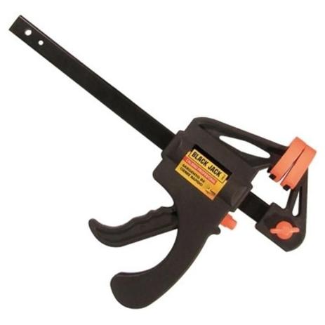 Grampo Tipo Sargento de Aperto Rápido 8 POL (200 mm) C166 BLACK JACK - Black Jack Menor preço em Grampo Tipo Sargento de Aperto Rápido 8 POL (200 mm) C166 BLACK JACK - Black Jack