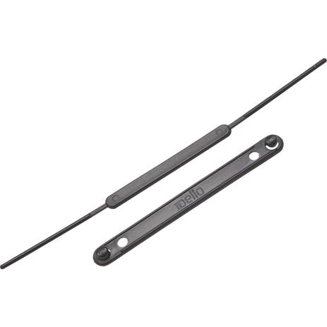 Grampo Trilho Plastico Dellofix Preto Menor preço em Grampo Trilho Plastico Dellofix Preto