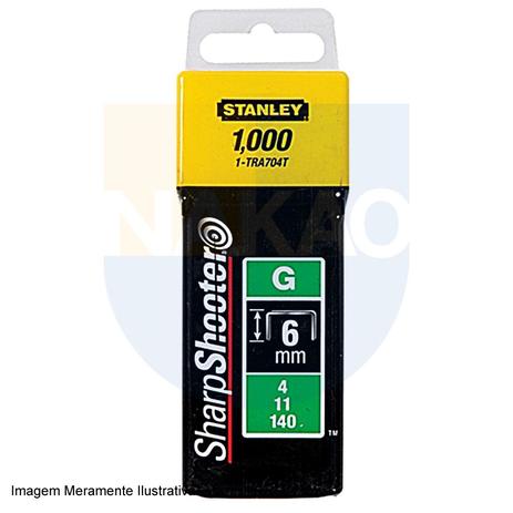 Grampos 1/4” para Trabalho Pesado - TRA704T - Stanley Menor preço em Grampos 1/4” para Trabalho Pesado - TRA704T - Stanley