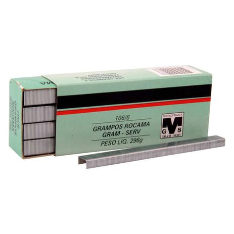 Grampos Tapeceiro Artesanato Em Aço 3.500un 106/8 Sofa Forro - Rocama Menor preço em Grampos Tapeceiro Artesanato Em Aço 3.500un 106/8 Sofa Forro - Rocama