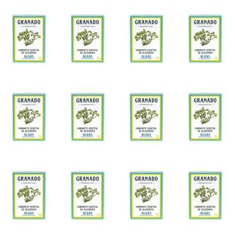 Granado Algas Sabonete Vegetal C/ Glicerina 90g (Kit C/12) Menor preço em Granado Algas Sabonete Vegetal C/ Glicerina 90g (Kit C/12)