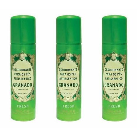 Granado Fresh Polvilho Aerosol 100ml (Kit C/03) Menor preço em Granado Fresh Polvilho Aerosol 100ml (Kit C/03)