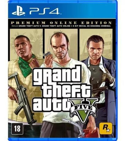 Grand Theft Auto V 5 Gta 5 Mídia Física Ps4 Novo Português - rockstar games  - GTA - Magazine Luiza
