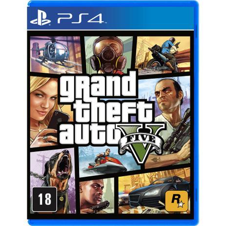 Grand Theft Auto V - GTA 5 - PS4 - Rockstar games Menor preço em Grand Theft Auto V - GTA 5 - PS4 - Rockstar games