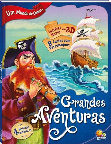 Grandes aventuras - Col. Um mundo de contos - Todolivro Menor preço em Grandes aventuras - Col. Um mundo de contos - Todolivro
