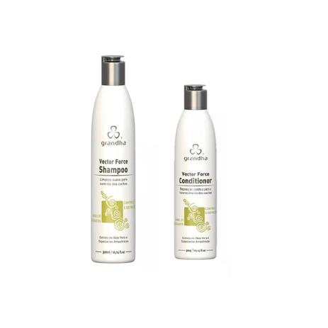 Grandha Vector Force Shampoo 300ml + Grandha Vector Force Conditioner 300ml Menor preço em Grandha Vector Force Shampoo 300ml + Grandha Vector Force Conditioner 300ml