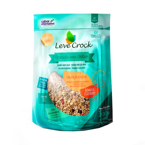 Granola com Biomassa de Banana Verde e Goji Berry- Leve Crock - 200g Menor preço em Granola com Biomassa de Banana Verde e Goji Berry- Leve Crock - 200g